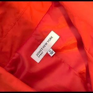 Jones New York Orange jacket